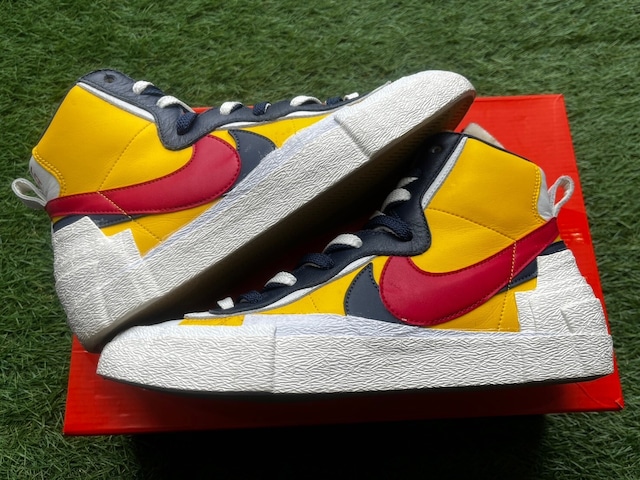 NIKE × sacai BLAZER MID VARSITY MAZE BV0072-700 29cm 11123