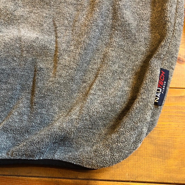 90's "NAUTICA" half zip fleece MADE IN USA Knot Co. Ltd.