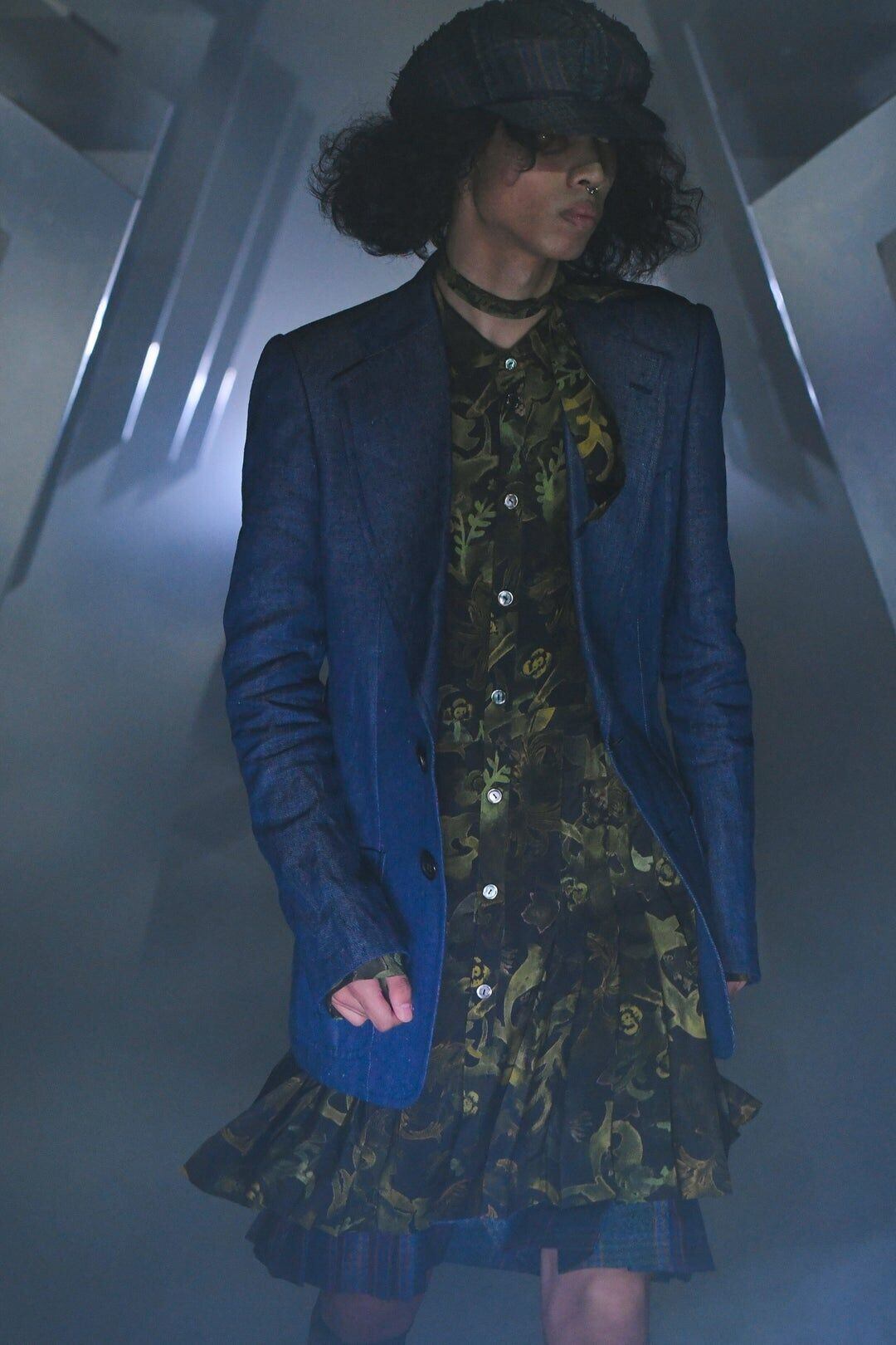 MASU GRANNY SCARF(WET BLACK) MSSS-OJ0722 | IAAAM ONLINE STORE