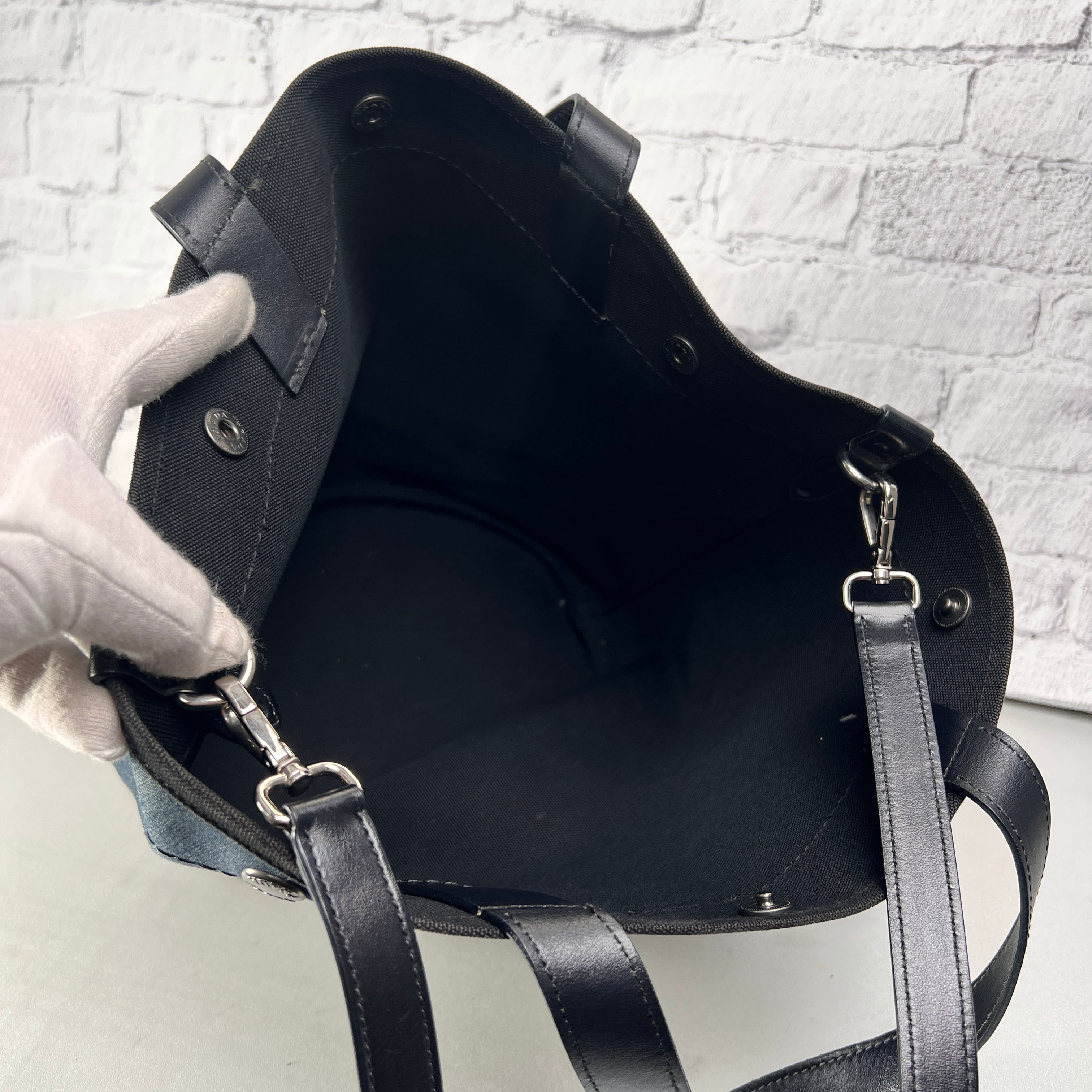PRADA プラダ デニム トートバッグ 紺 A-14952 | JOLIJOU
