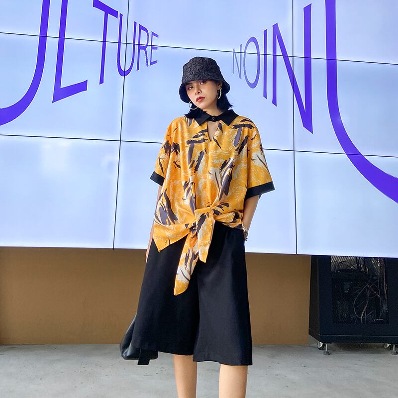 カジュアルスタイルシャツ パンツ 大きめサイズ ラブタオタオダレンハウス6945094274