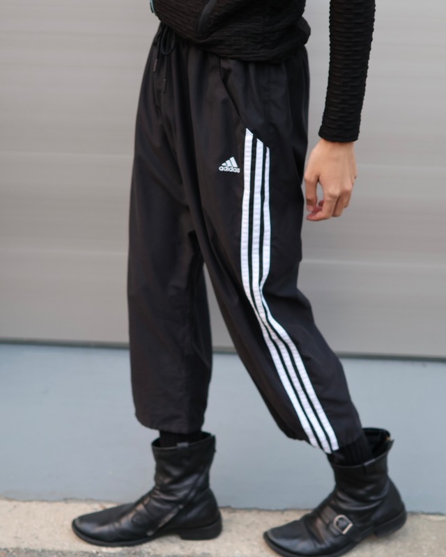 Half-length drawstring easy pants