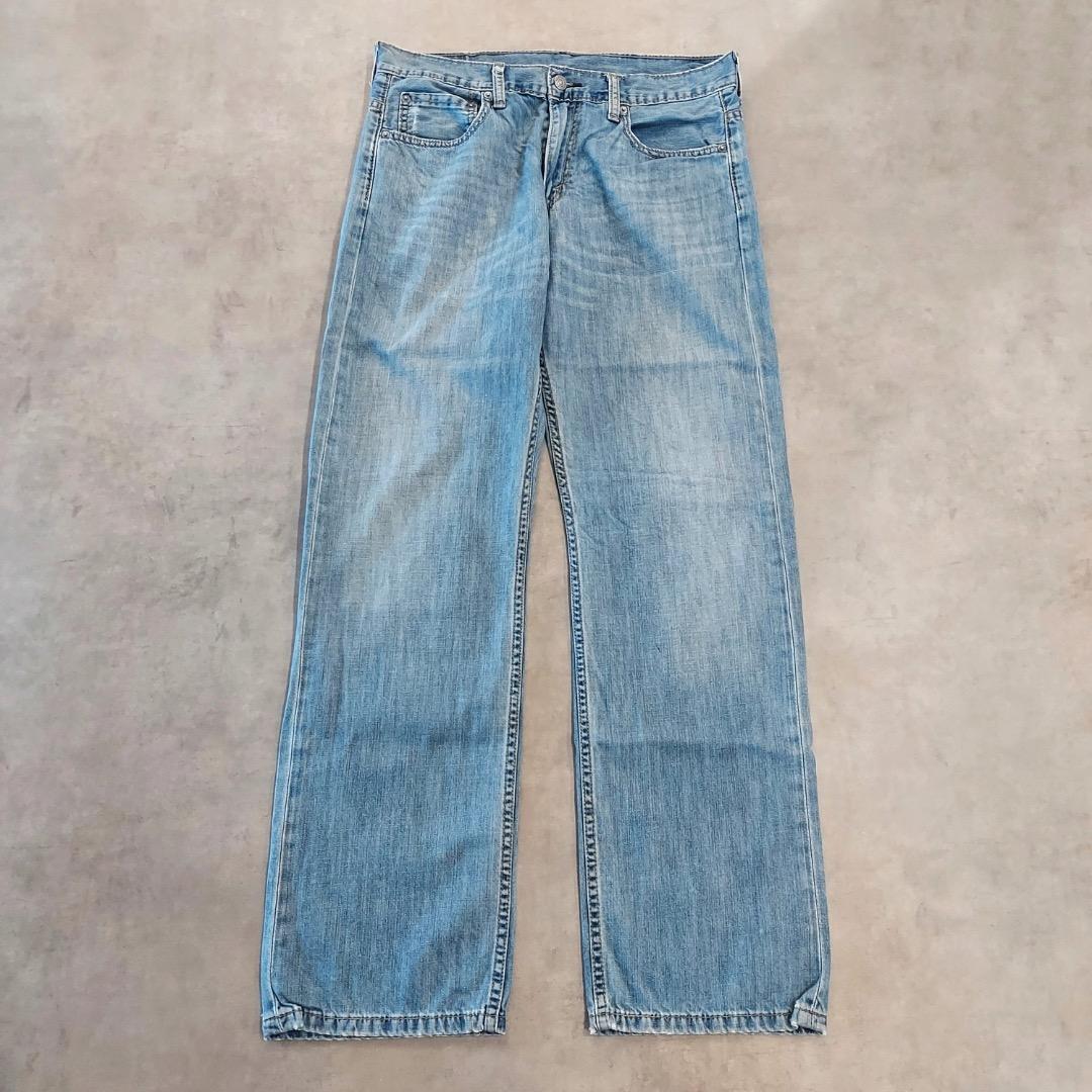 リーバイス569 Levis W31 ブルーデニム 青 ボトム 古着 18373