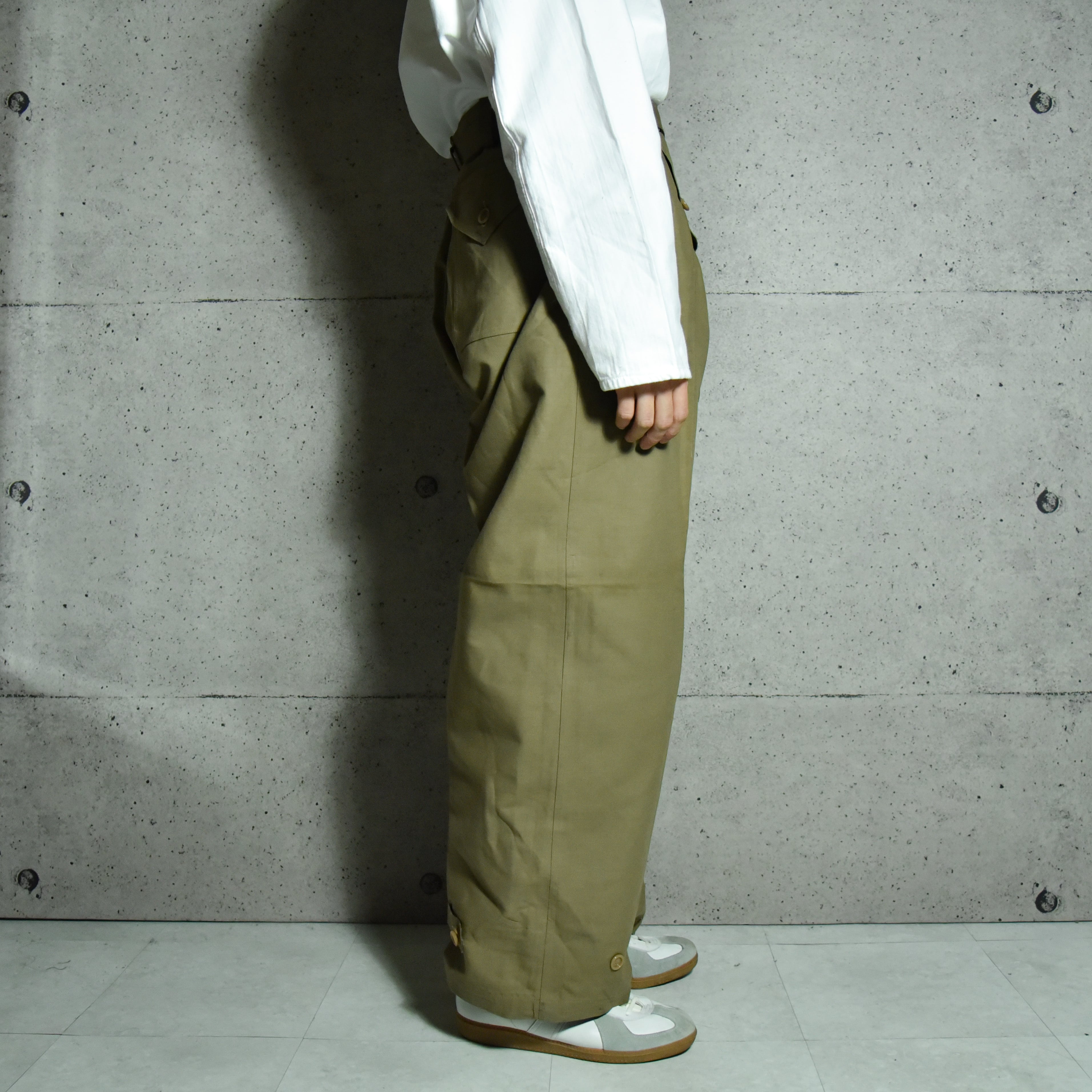 DEAD STOCK】Italian Army Motorcycle Pants イタリア軍 モーター ...