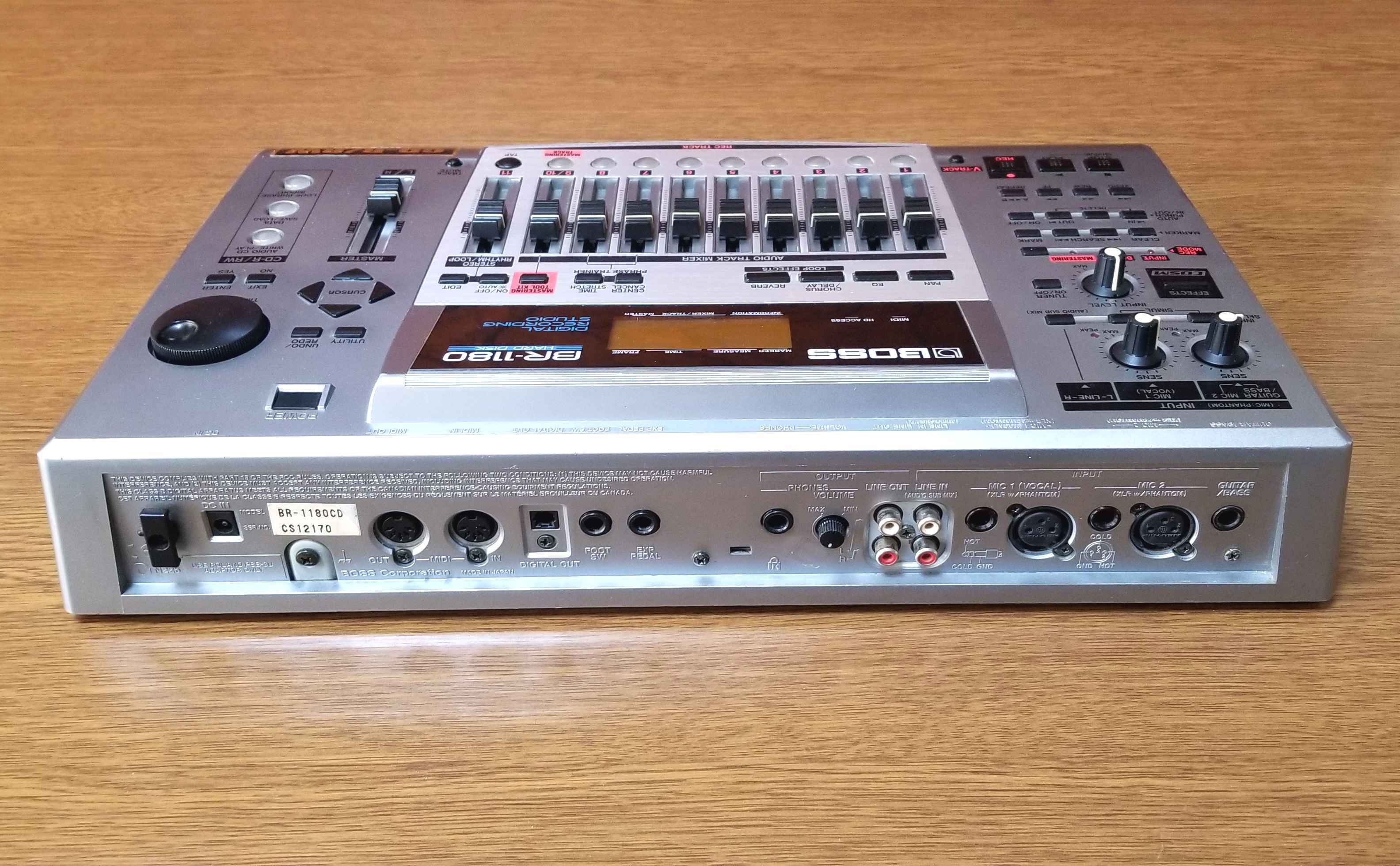 BOSS BR-1180CD DIGITAL RECORDING STUDIO 完動品・動作保証 | MTR PRO SHOP powered by  BASE