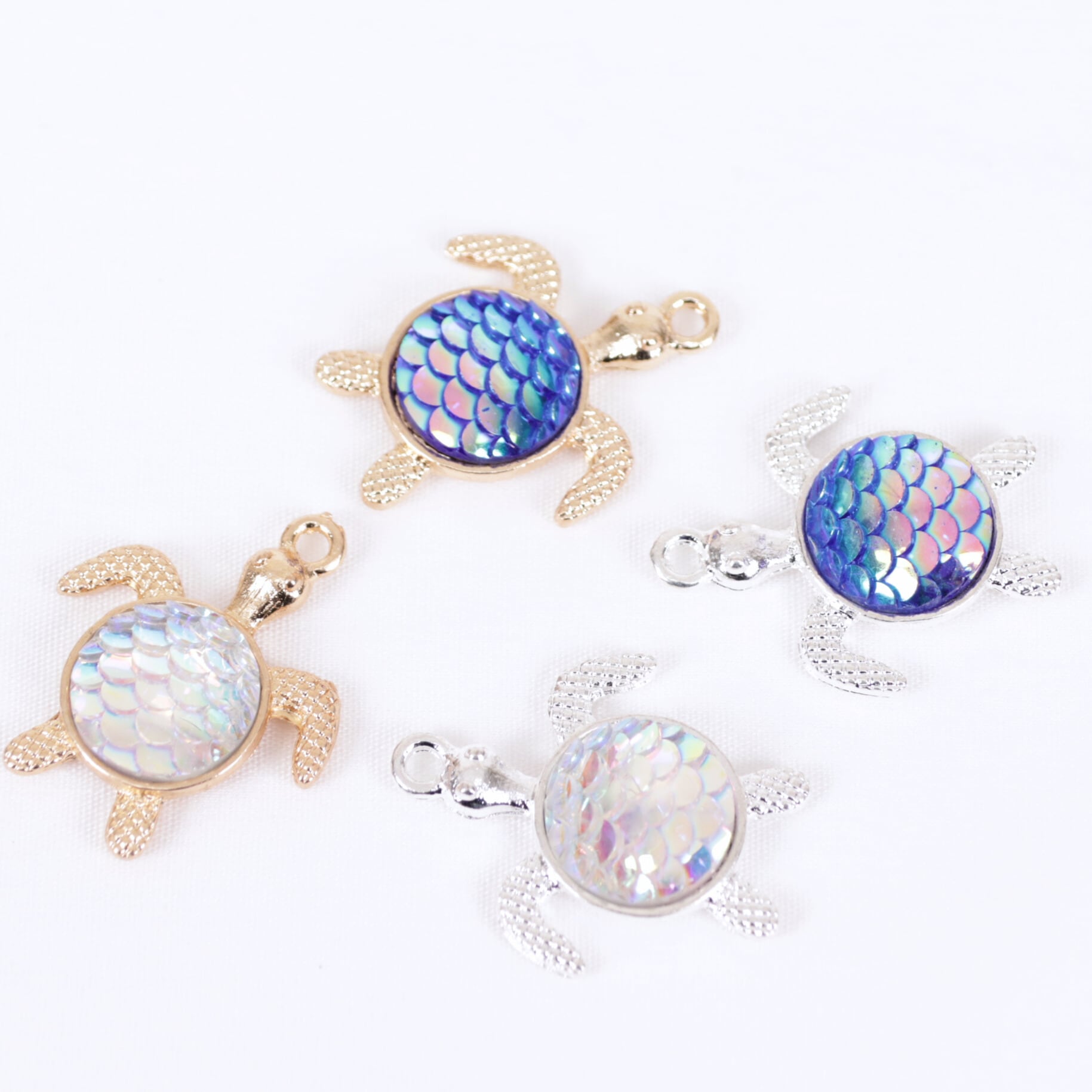 〖D442〗フローライト リボンパーツ デザインブレスレット D442〗フローライト リボンパーツ デザインブレスレット D442