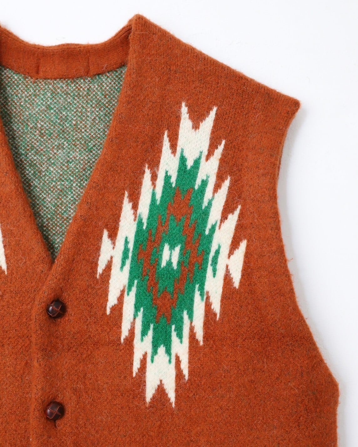 ラスト1点|CHIMAYO Knit Vest / Dark Gray | AMBERGLEAM