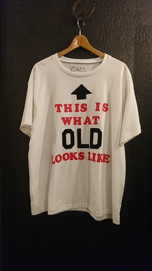 Sick and Tiired "↑THIS IS T-SHIRTS" White Color