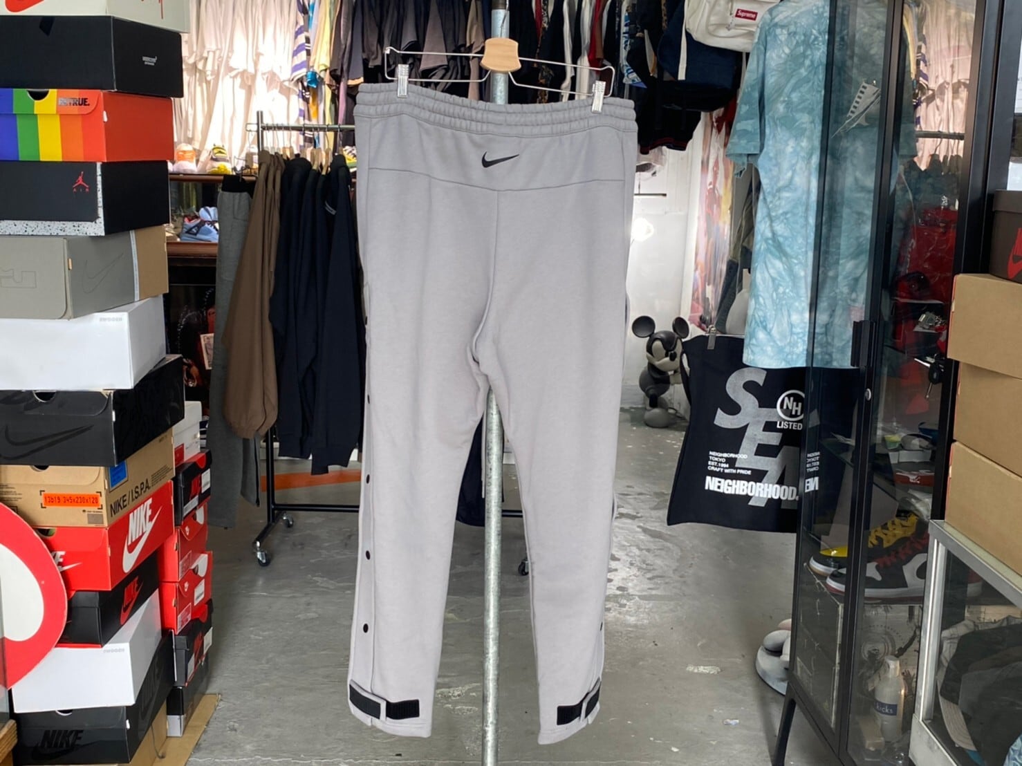 NIKE × FEAR OF GOD WARM UP PANTS BV5791-003 GREY LARGE 59102  