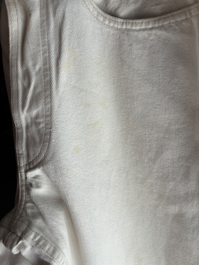 OK／90's "Levi's Silver Tab" loose white denim pants