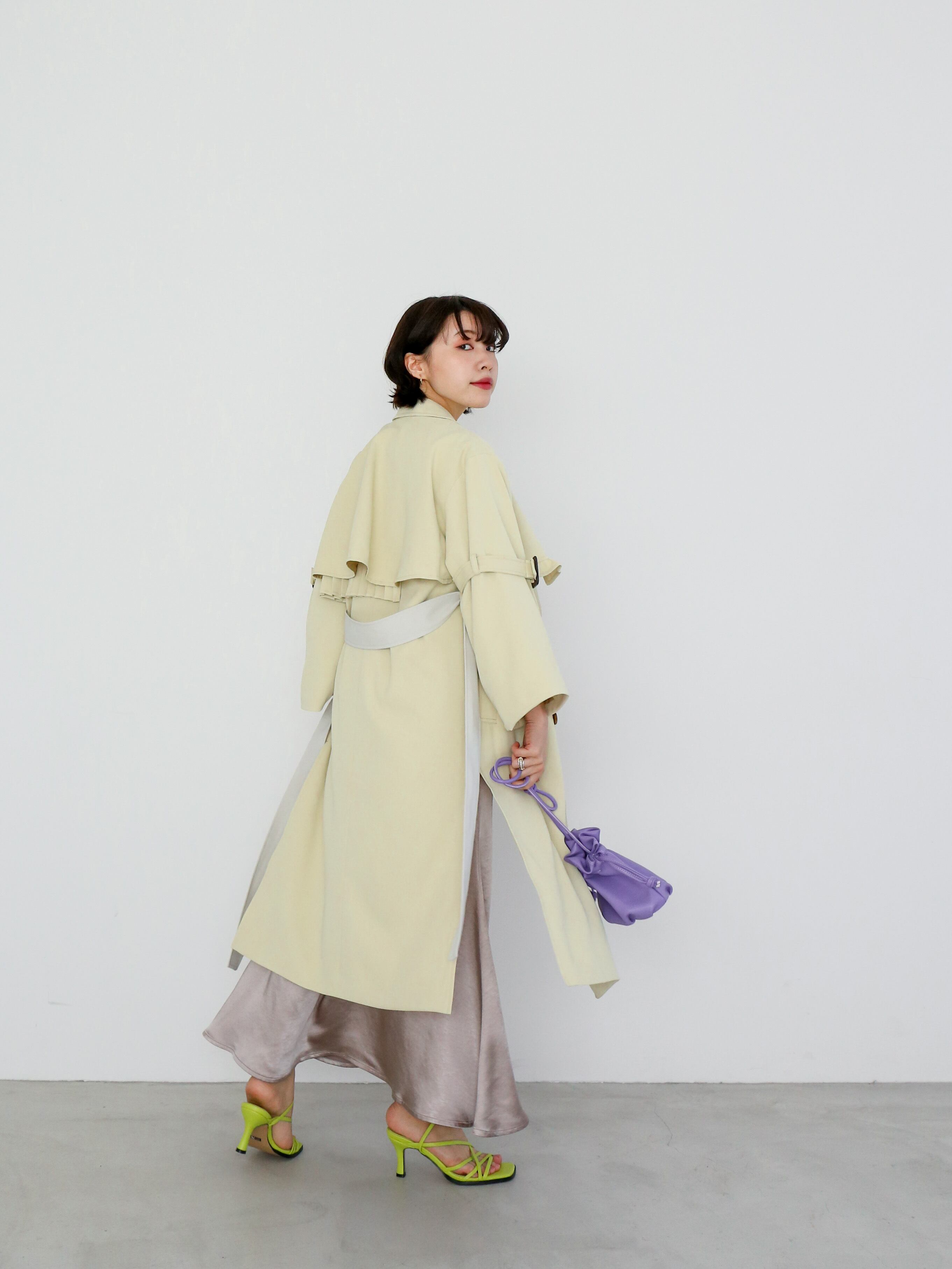 katrin 2way asymmetry design trench 新品