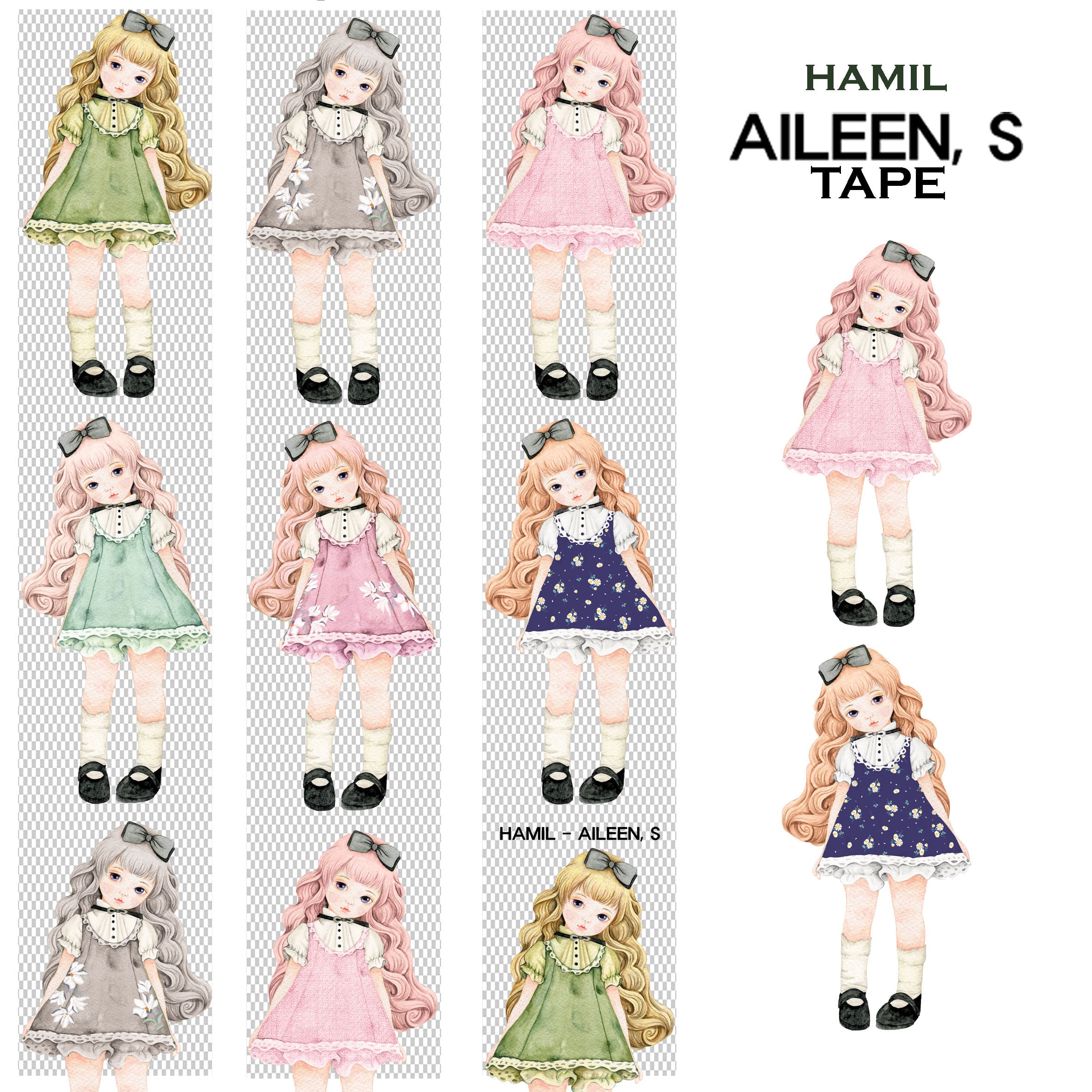 再販予約☆HM61 HAMIL ハミルドール aileen エイリーン OPPテープ | cherish365_zakka powered by  BASE