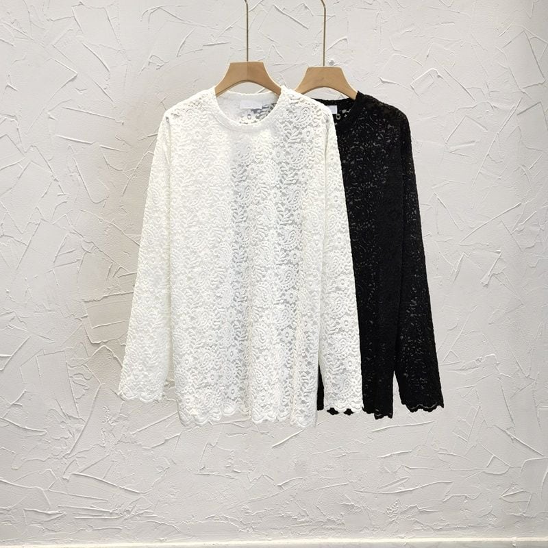 paisley design all lace tops 100903