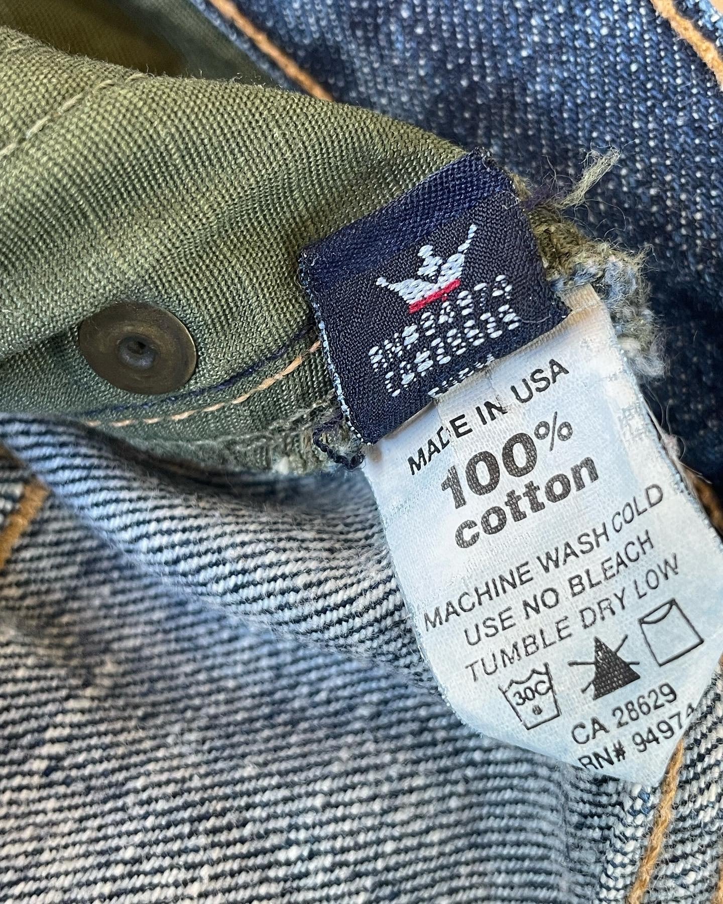 00's Stussy Denim Pants W32×L29 古着 us古着 ステューシー 00's Stussy Denim Pants W32×L29 古着 us古着 ステューシー