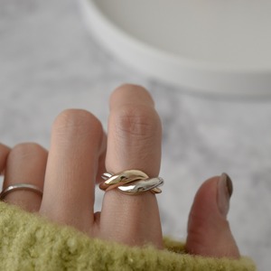 ［0210］silver925 wave ring