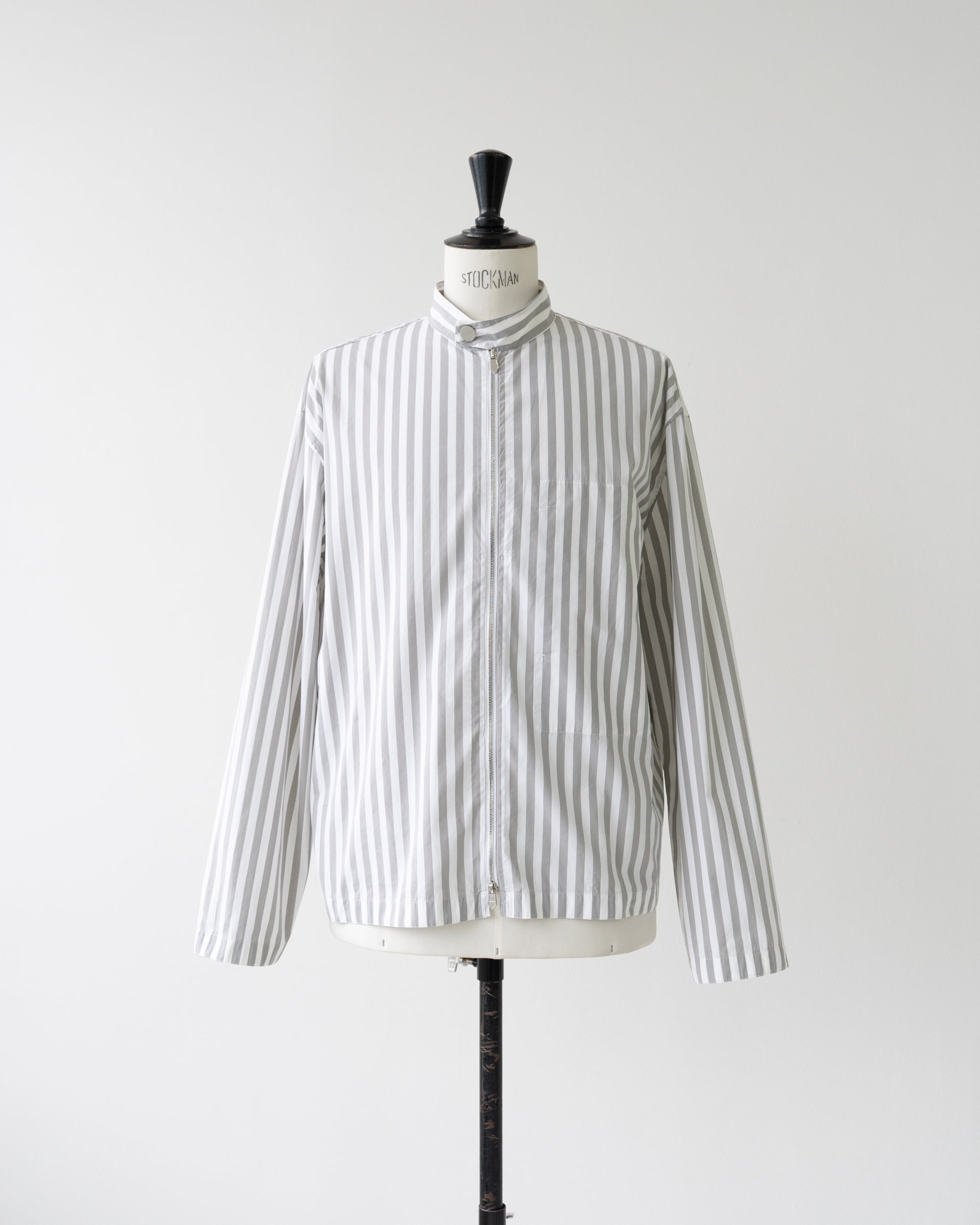 Hermès〉Stand-Collar Striped Jacket | Re:STATION STORE