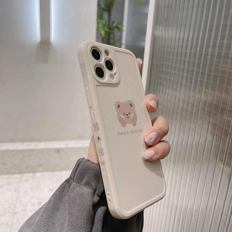 ほんわか くまさん Iphoneケース Iphone カバー スマホ ケース 韓国風雑貨 プチプラ シンプル スマホカバー 学生 お揃い プレゼント Lamitte Deco トレンド 韓国ファッション ショップ Base店 ほんわか くまさん Iphoneケース Iphone カバー スマホ ケース 韓国風雑貨 プチプラ シンプル スマホカバー 学生 お揃い プレゼント Lamitte Deco トレンド 韓国ファッション ショップ Base店