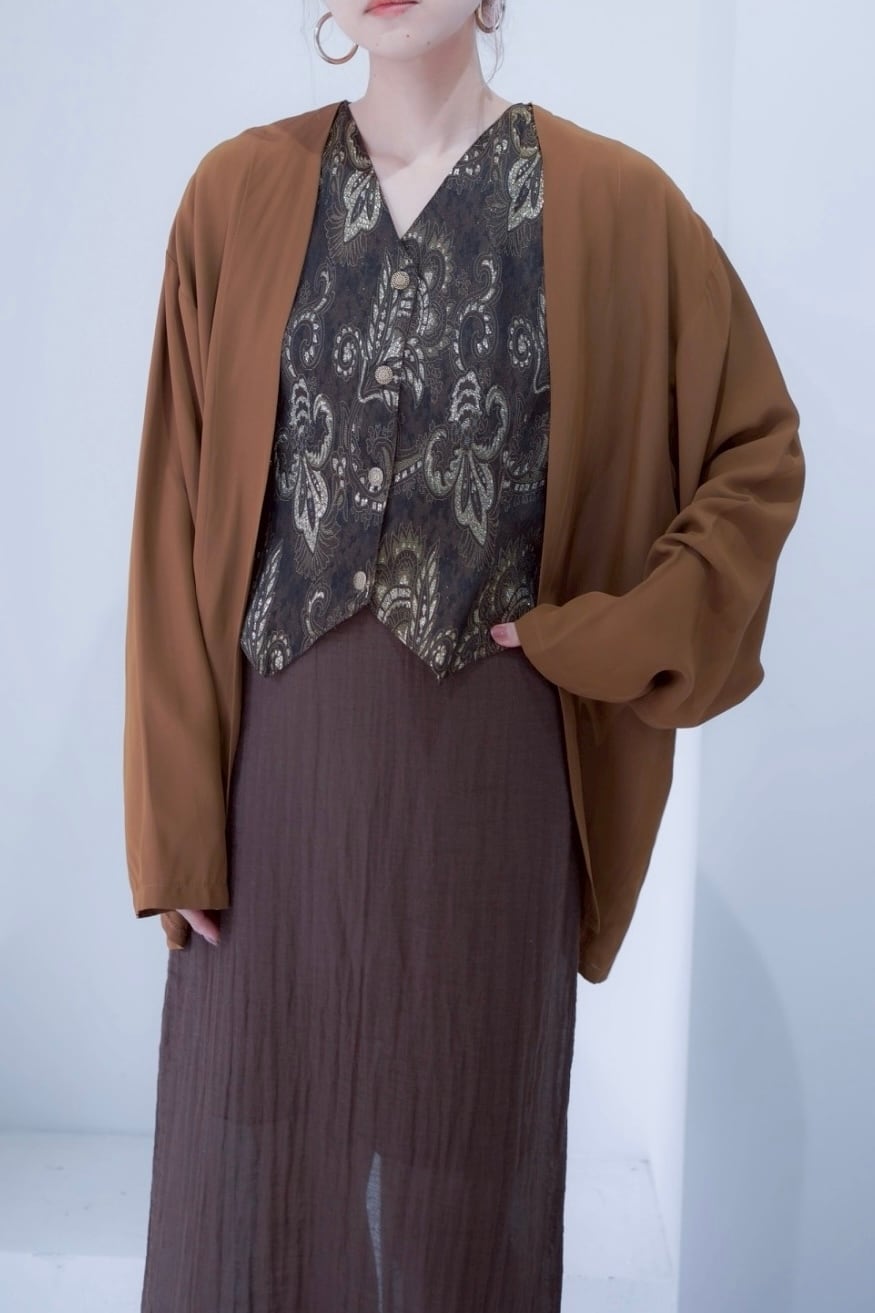 goblin vest layered shirt