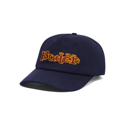 BUTTERGOODS TRUMPET 5 PANEL CAP NAVY