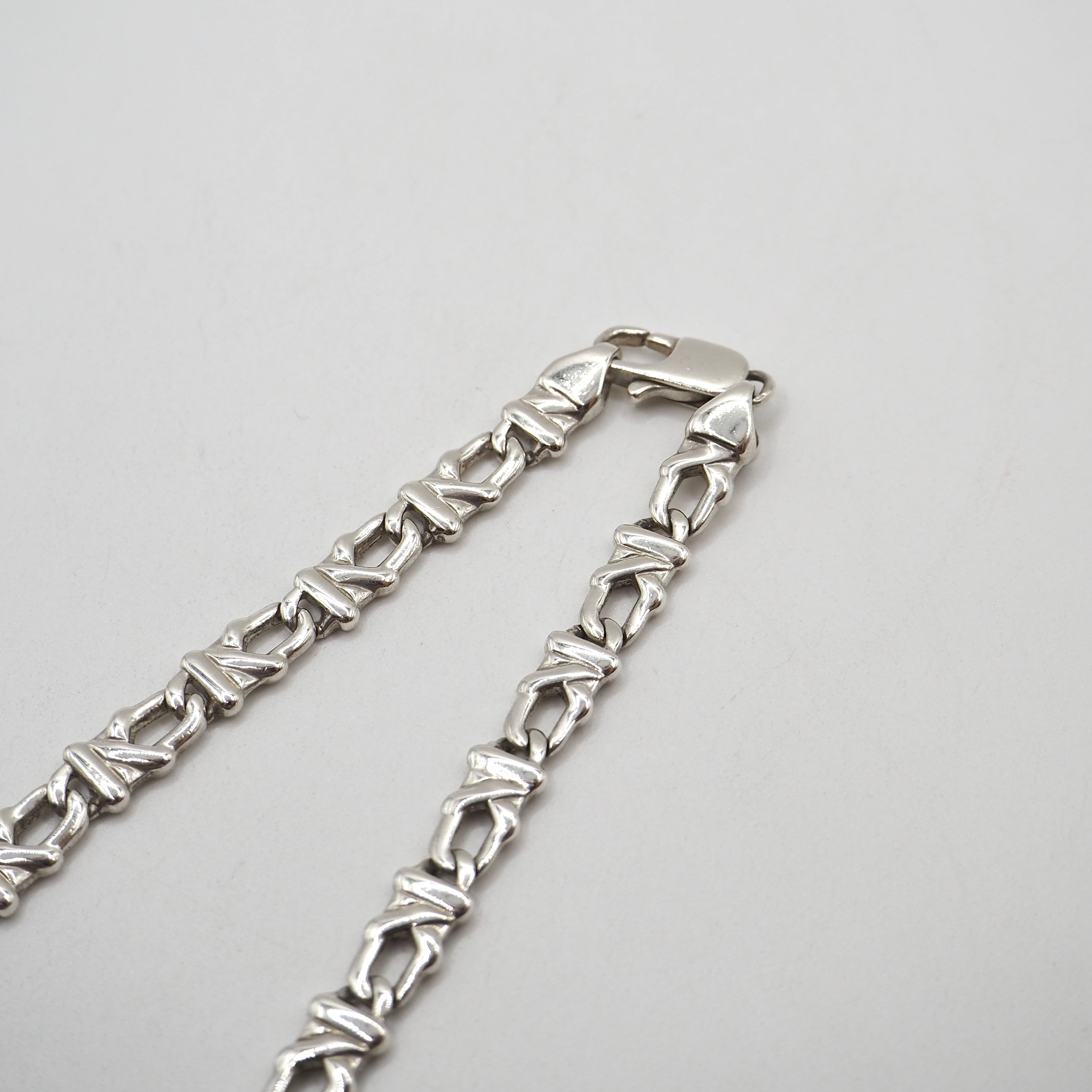 Tiffany&Co. シグネチャー クロス チェーン リンク ネックレス
