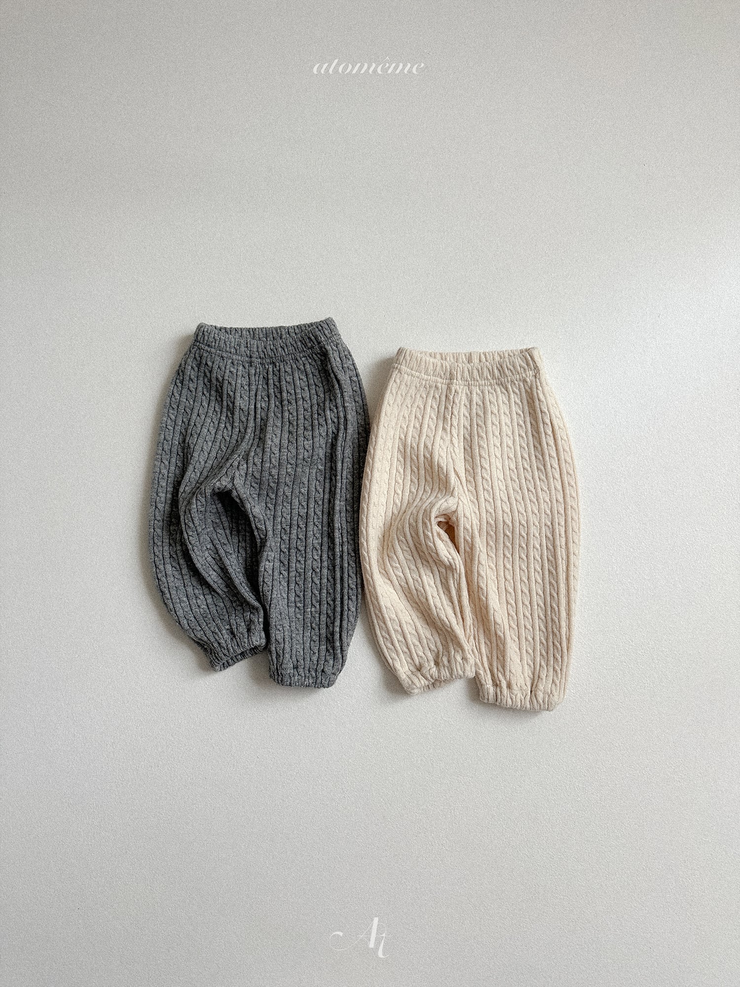 may knit pants【atomeme】※予約商品