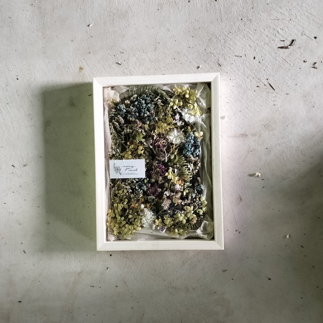 ブーケアートフレームS【Dried flowers Bouquet art frame S】