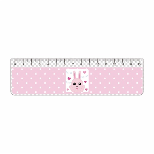 うさぎのラブレター2(アクリル定規)