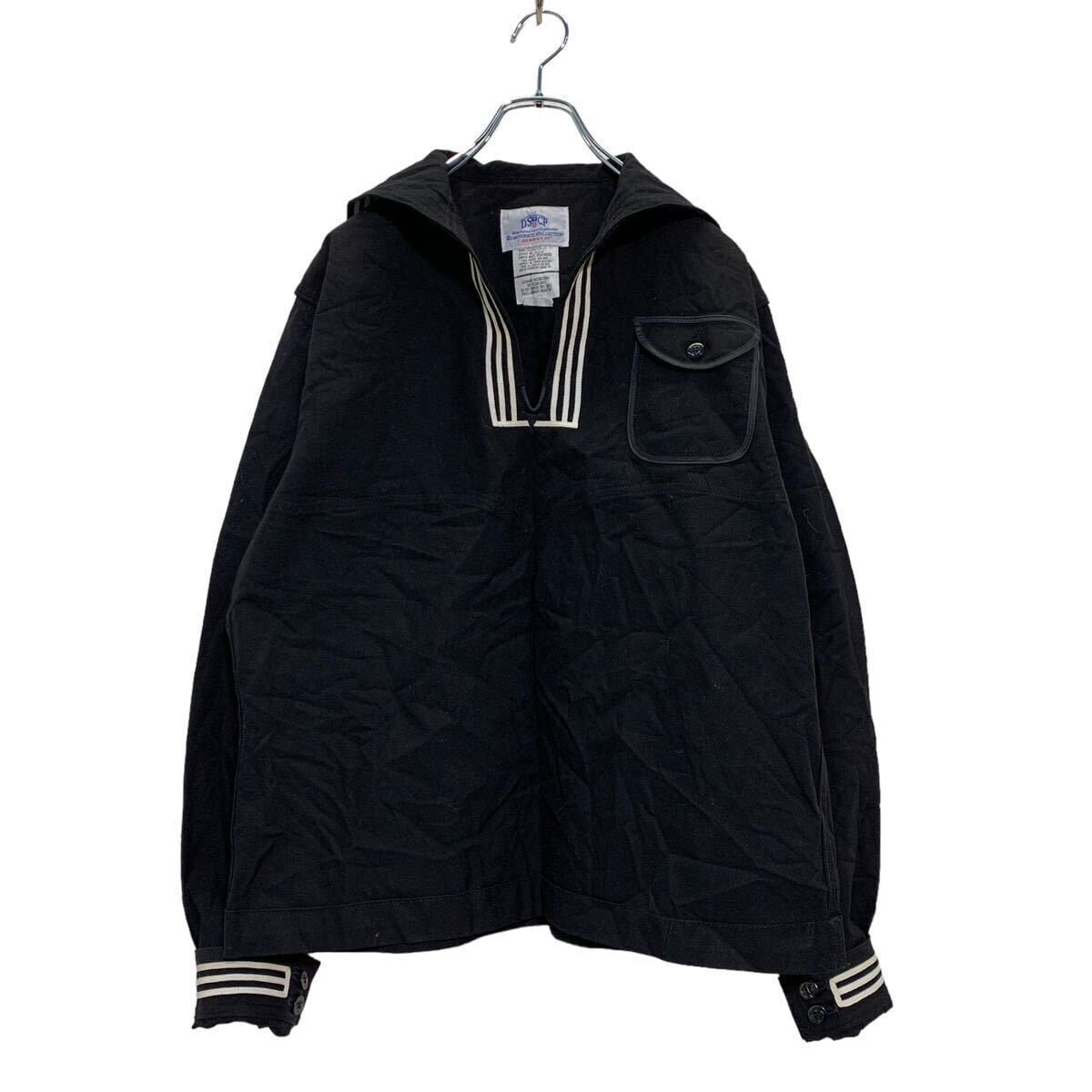 DSCP U.S.NAVY セーラージャケット 48L ブラック ミリタリー B.D.U