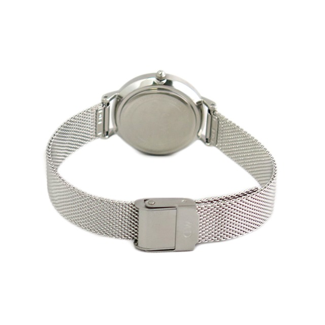 ダニエルウェリントン 腕時計 PETITE STERLING 28 シルバー DW00100220 ホワイト シルバー ホワイト