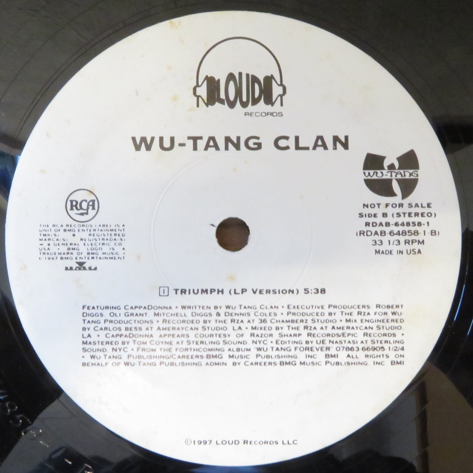 Wu-Tang Clan / Triumph [RDAB-64858-1] - 画像2