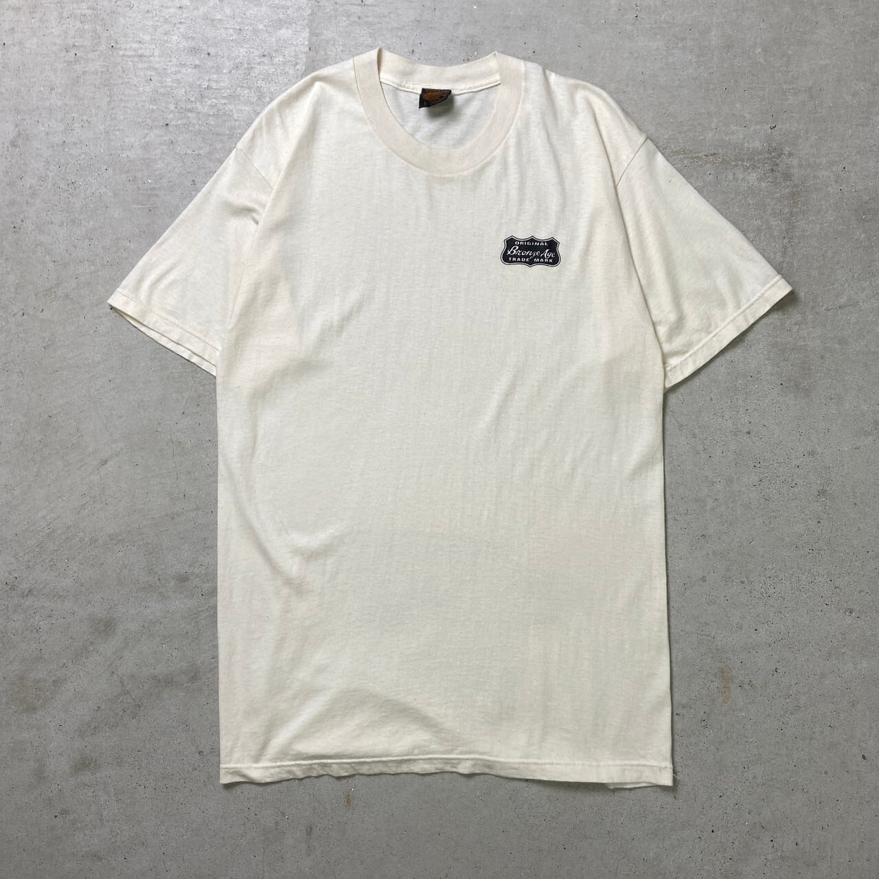 90年代 USA製 BRONZE AGE ブロンズエイジ プリントTシャツ メンズL 