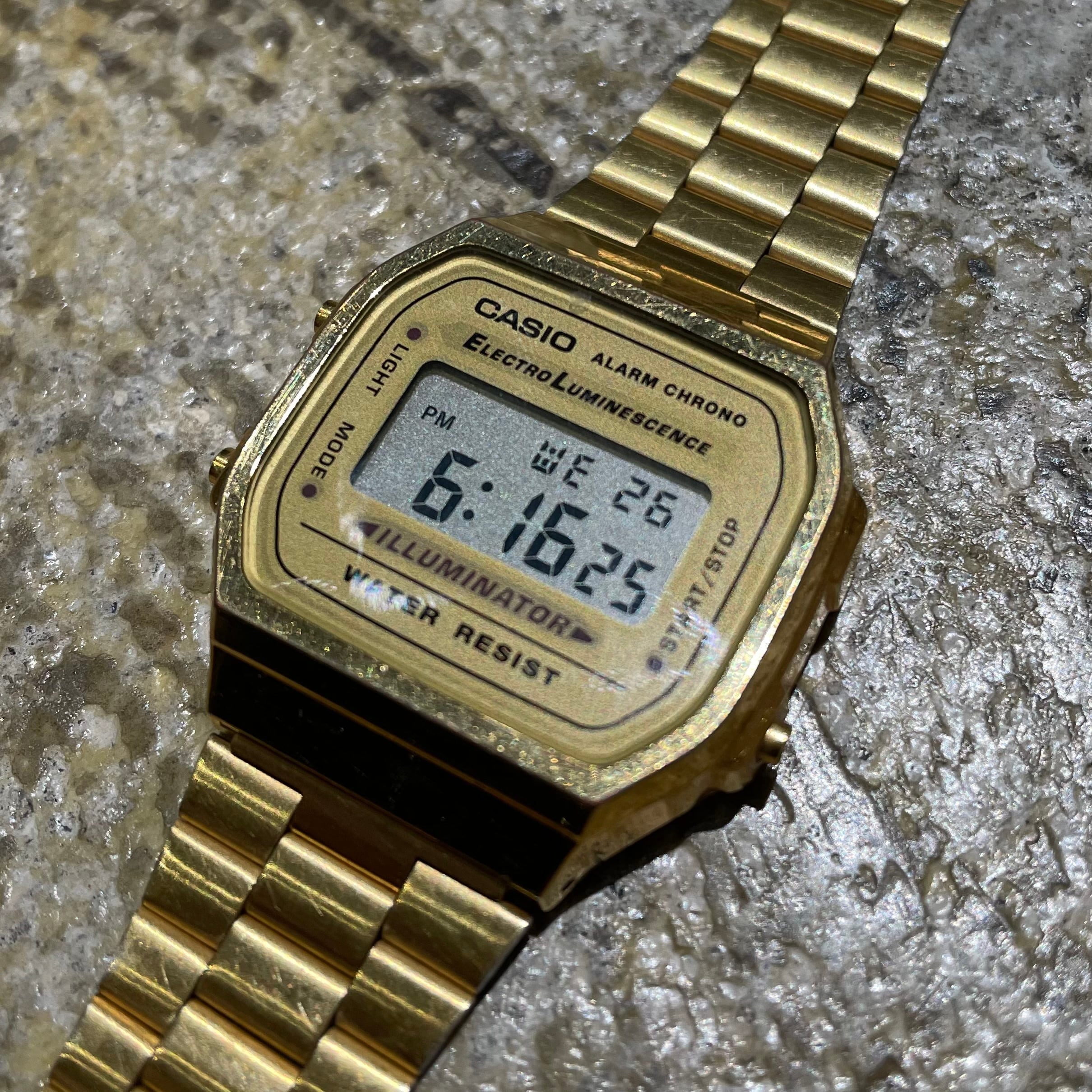 CASIO 1572 A168 GOLD | BENJAMIN AUTHENTIC CLUB