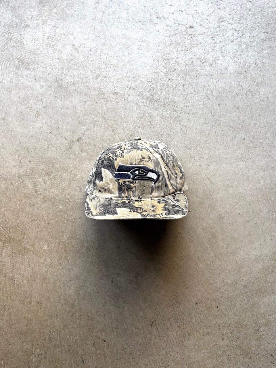 NFL SEATTLE SEAHAWKS “REALTREE CAMO 6PANEL COTTON CAP”