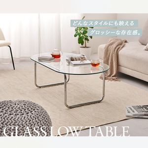 ガラステーブル センターテーブル リビングテーブル 幅120cm