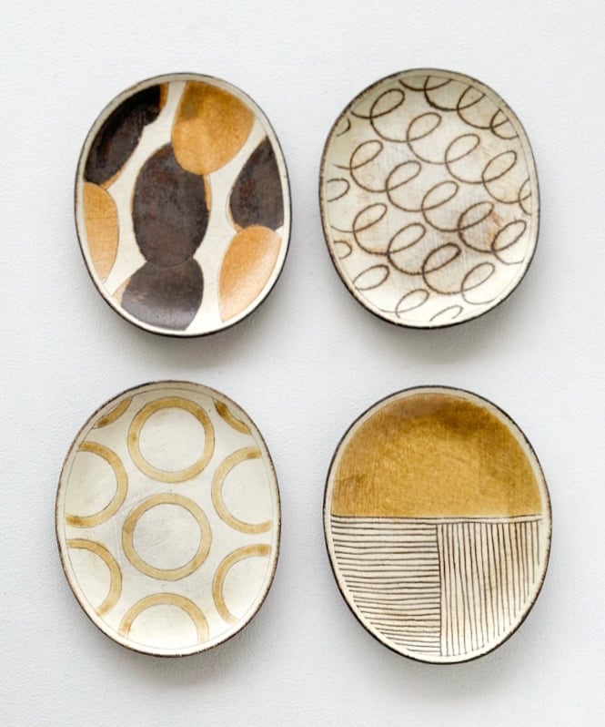 楕円皿(S) / 市岡 泰