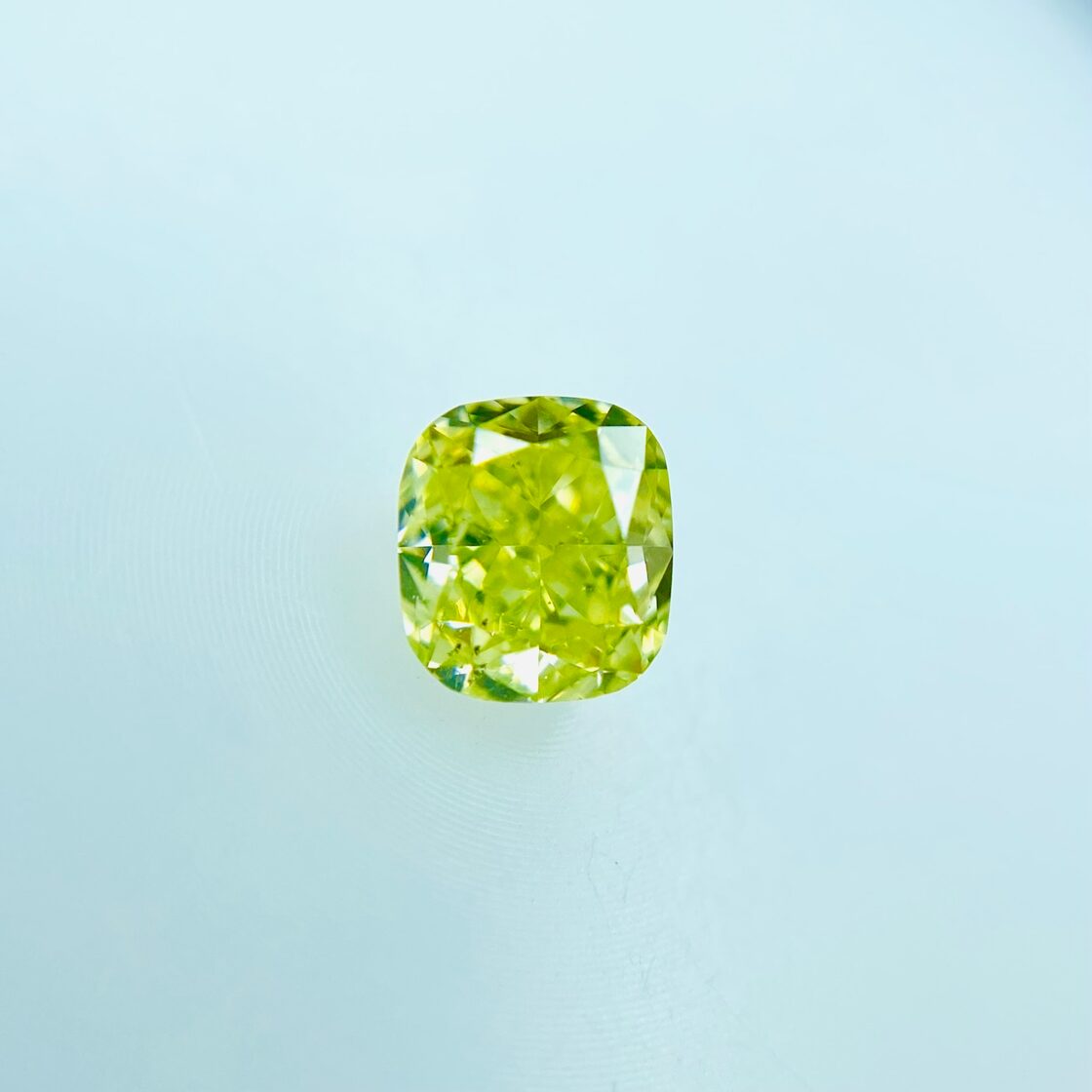 FANCY INTENSE GREEN YELLOW 0.267ct X/RT2237/CGL | Pay ID