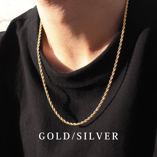 3mm Rope Chain Necklace MN3-25
