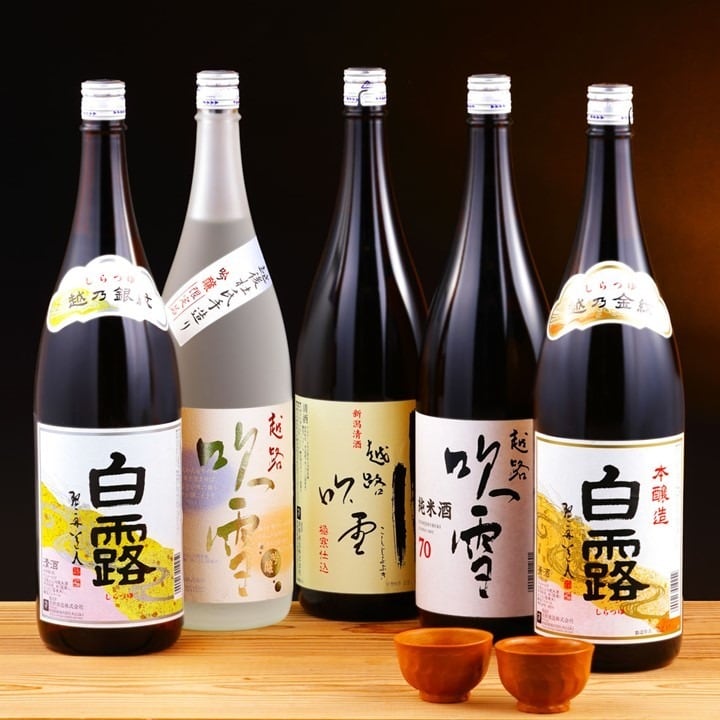 新潟 日本酒 有名酒蔵パンフレットセット ●　新潟の地酒 日本酒 飲み比べセット 1800ml×5本 お酒 新潟 高野酒造 | 高野