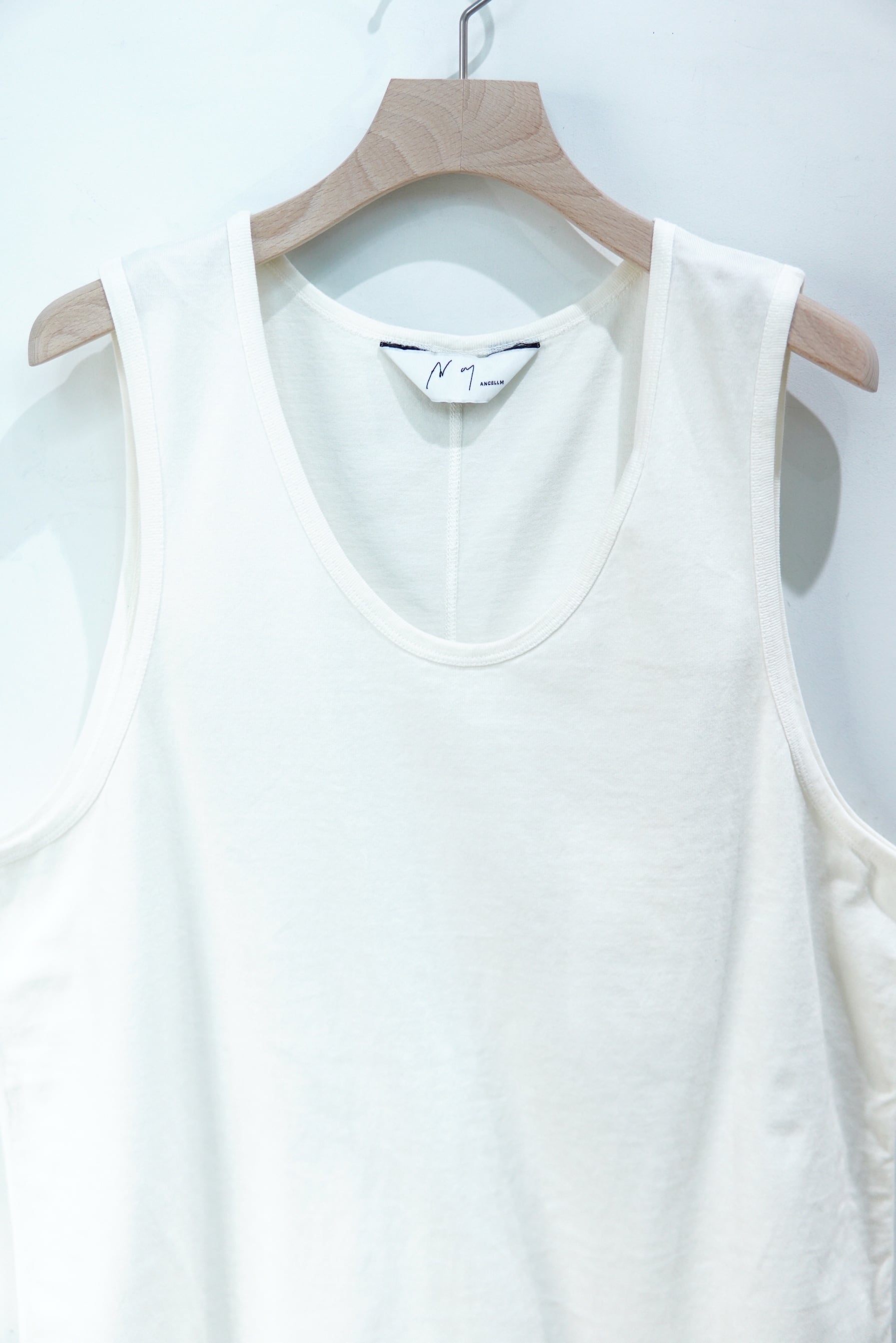 ANCELLM / UNEVENNESS TANK TOP / ANC-CT193 | POETRY