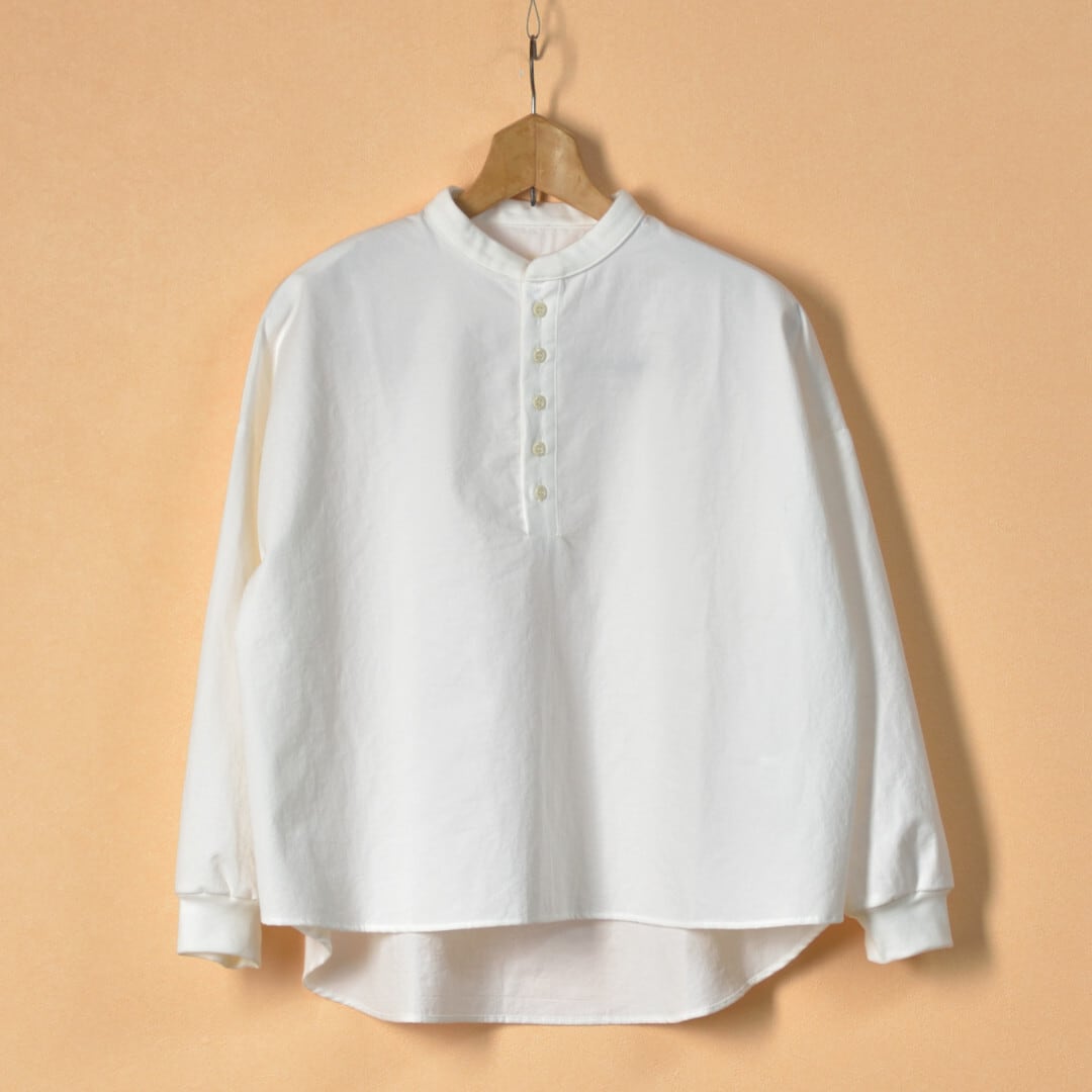 sasanqua by trees サザンカバイツリーズ Living shirts リビングシャツ・オフホワイト【送料無料】