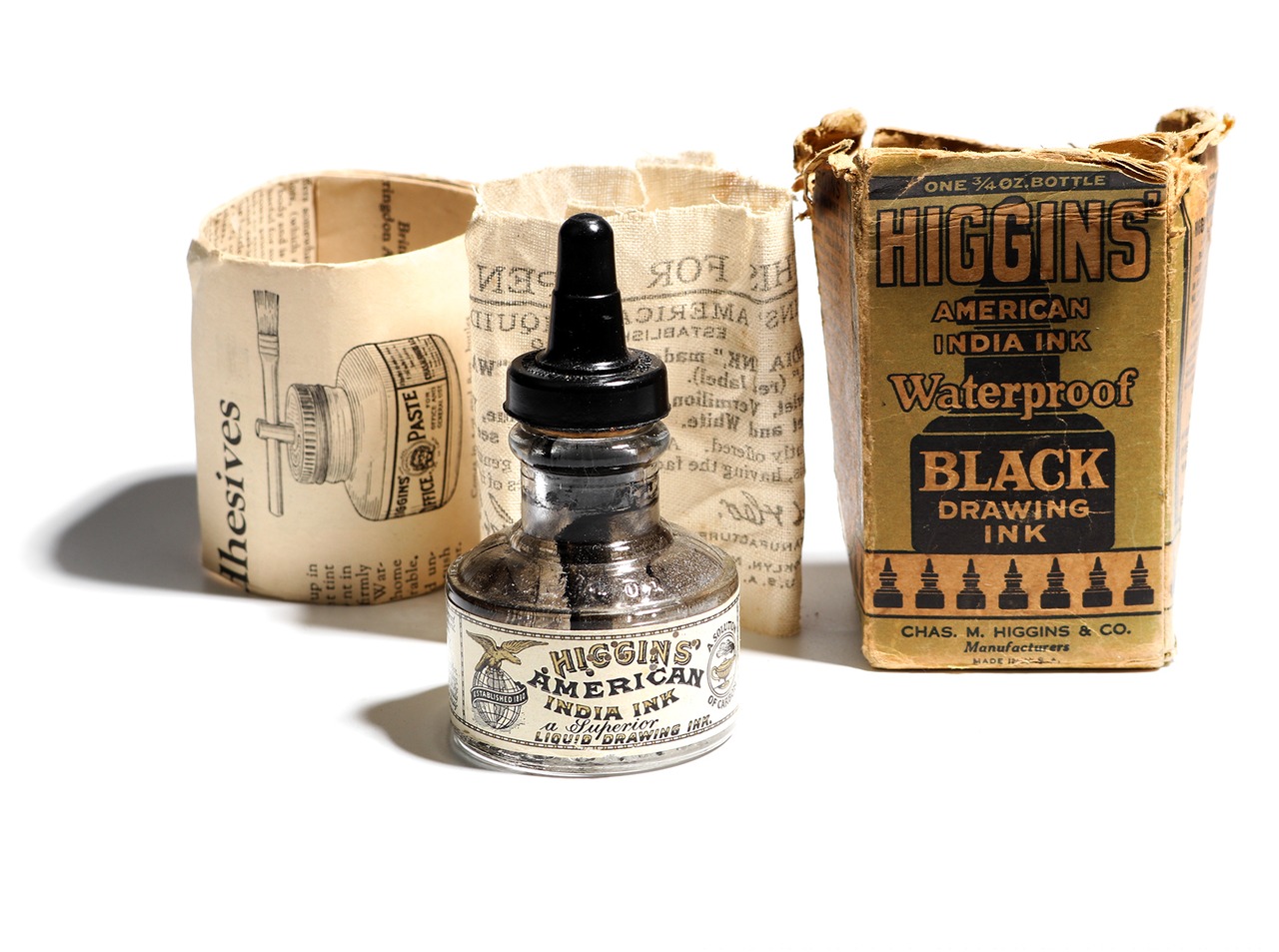 1910's  INK BOTTLE