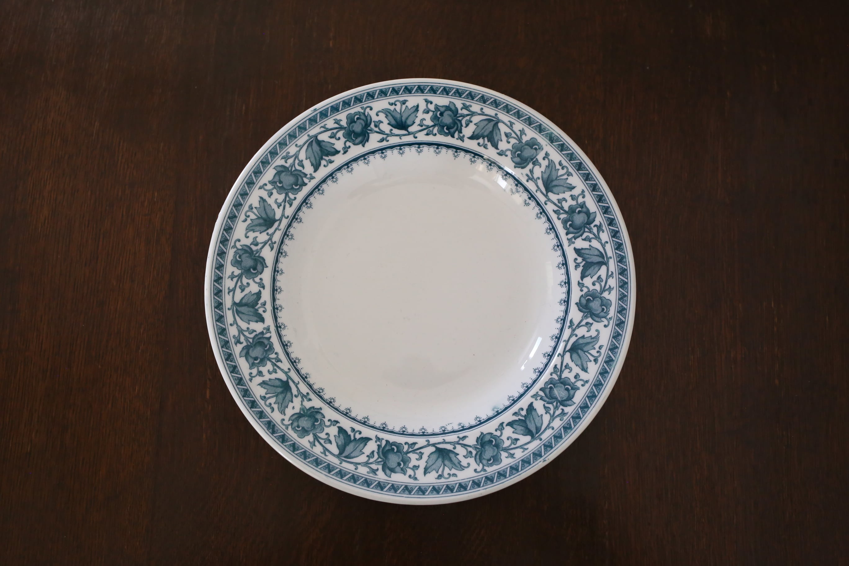 フランス アンティーク サルグミンヌ U&C SARREGUEMINES (SYRA) 深皿 d