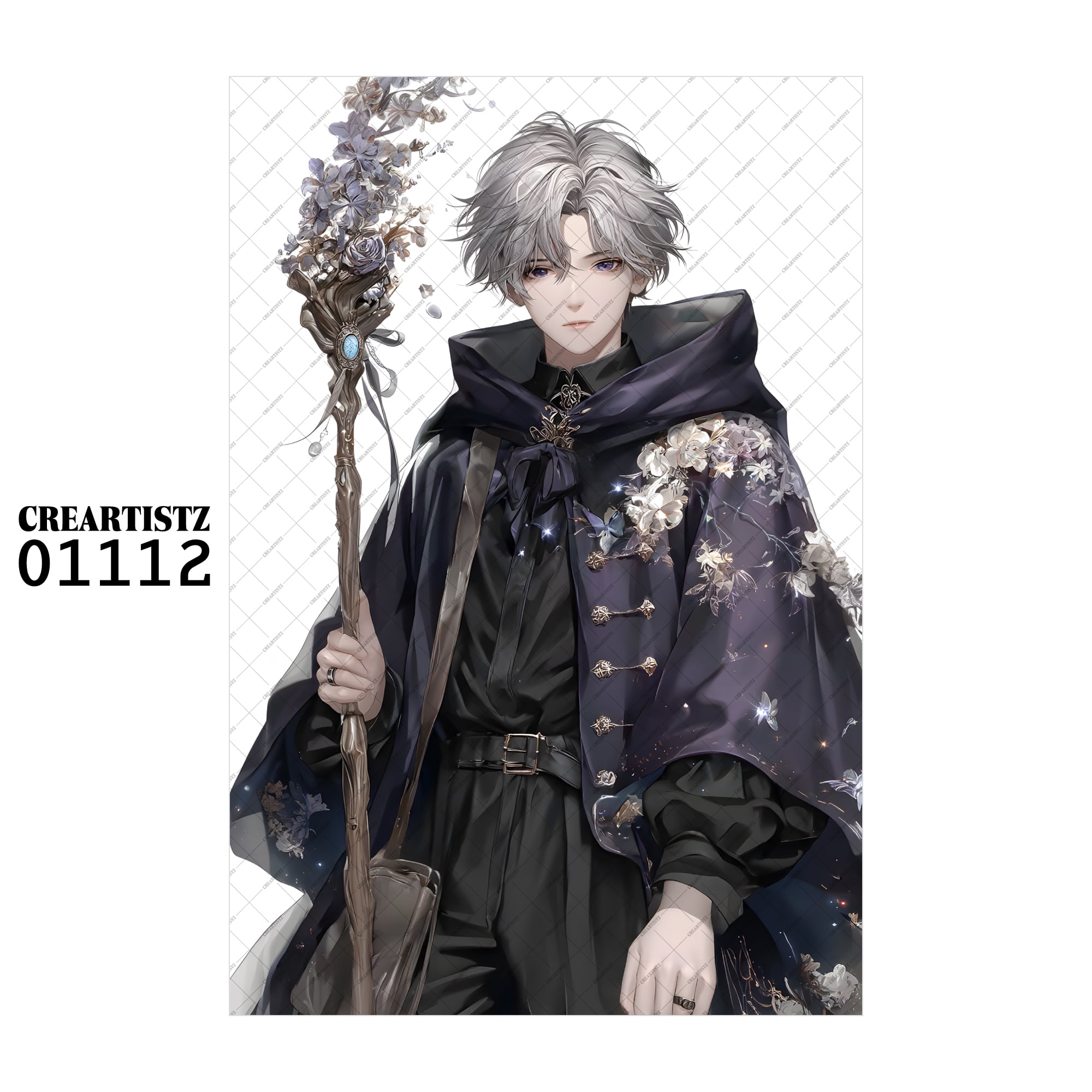 01112 ボーイ クール オリジナル ペーパー/ステッカー 4枚セット CREARTISTZ