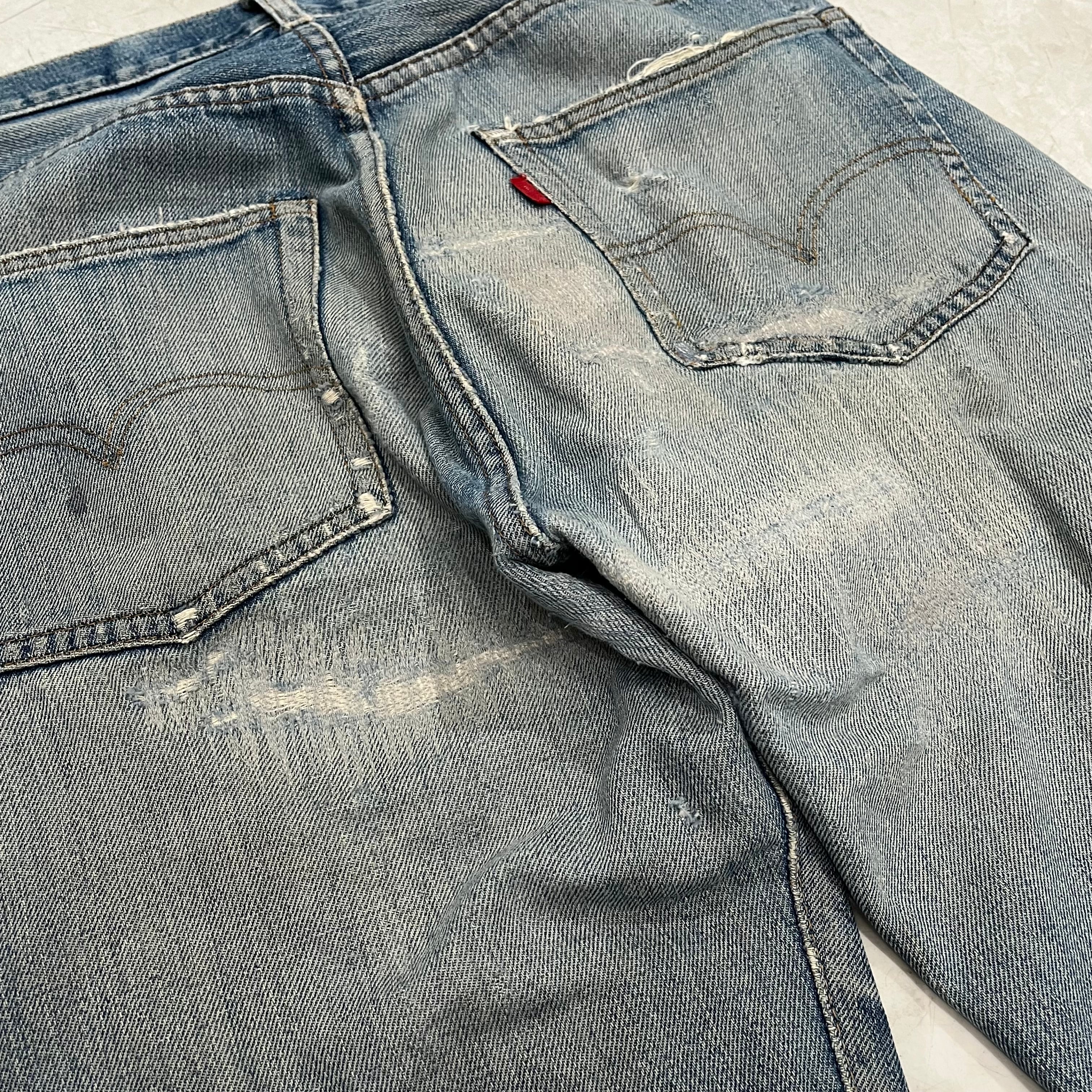 70s Levi's 501 66 Single Denim Pants W34L32 70年代 リーバイス 66