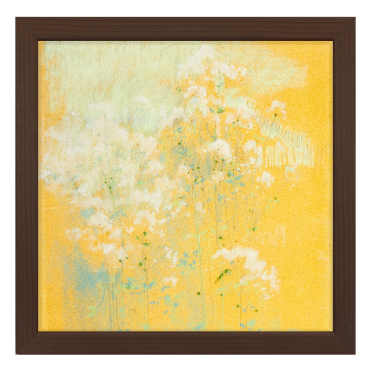 [額縁付き] Wild Flowers 野の花 アートポスター 223×223mm 天然木 ポスターフレーム 木製 絵画 名画 日本製 APFS102 - 7