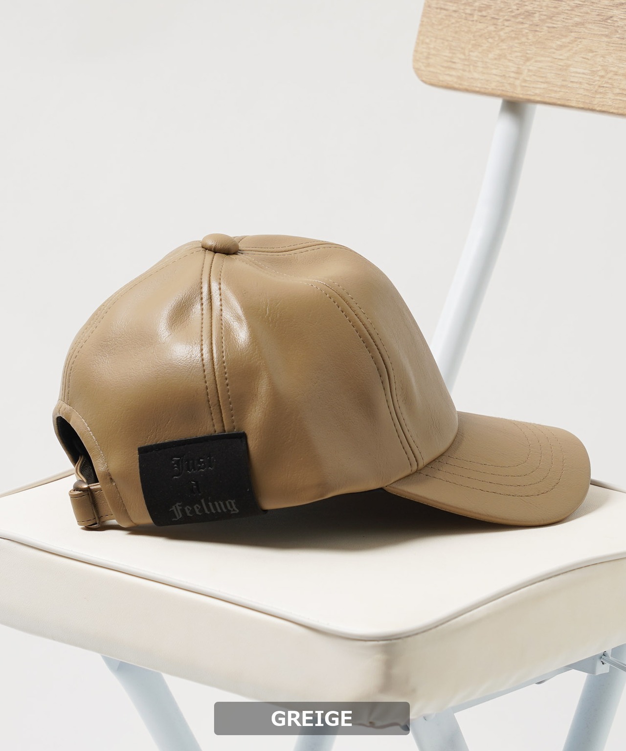 ◆ブラックタグ フェイクレザー LOW CAP◆rc-92603