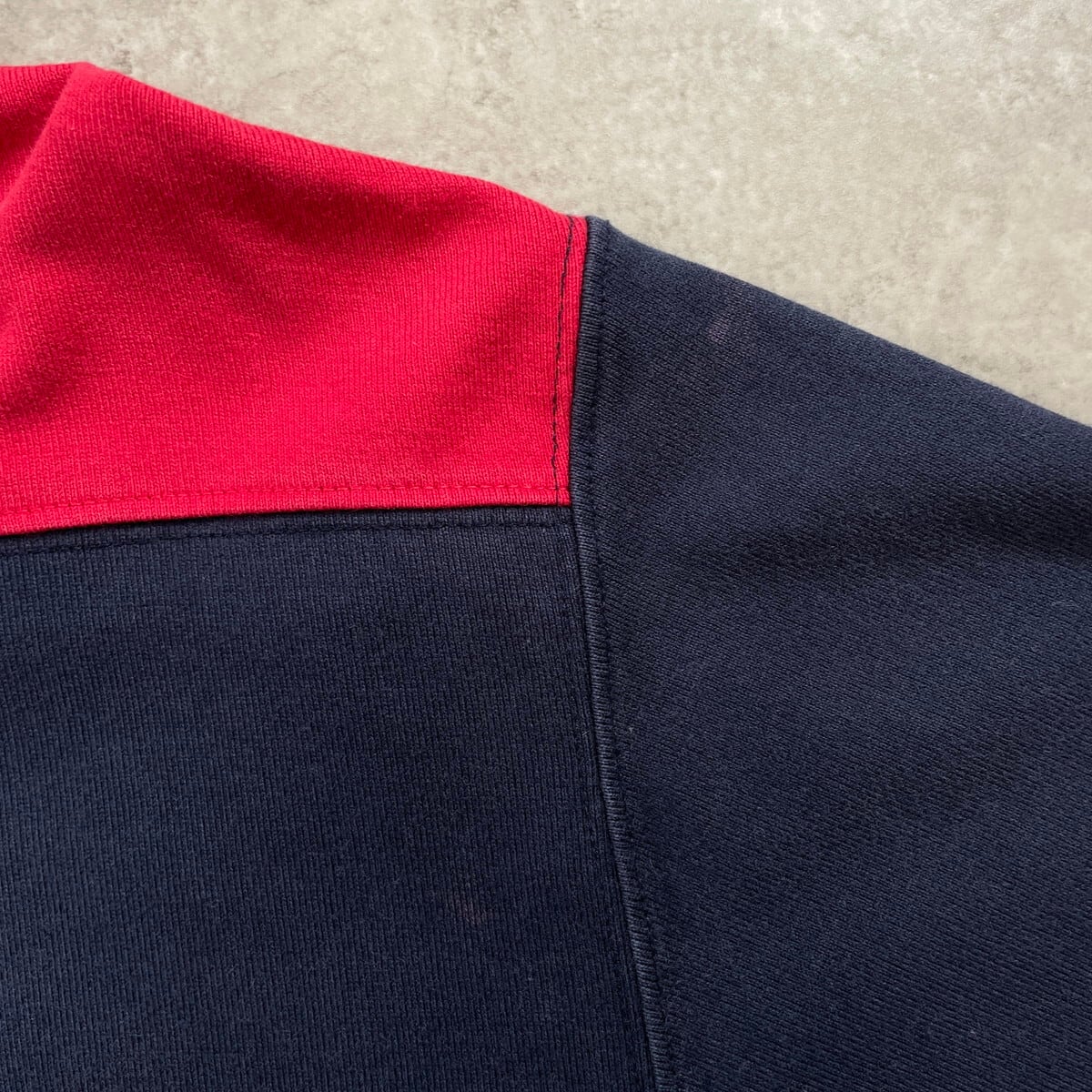 90年代 LANDS' END ランズエンド マルチボーダー ラガーシャツ メンズ