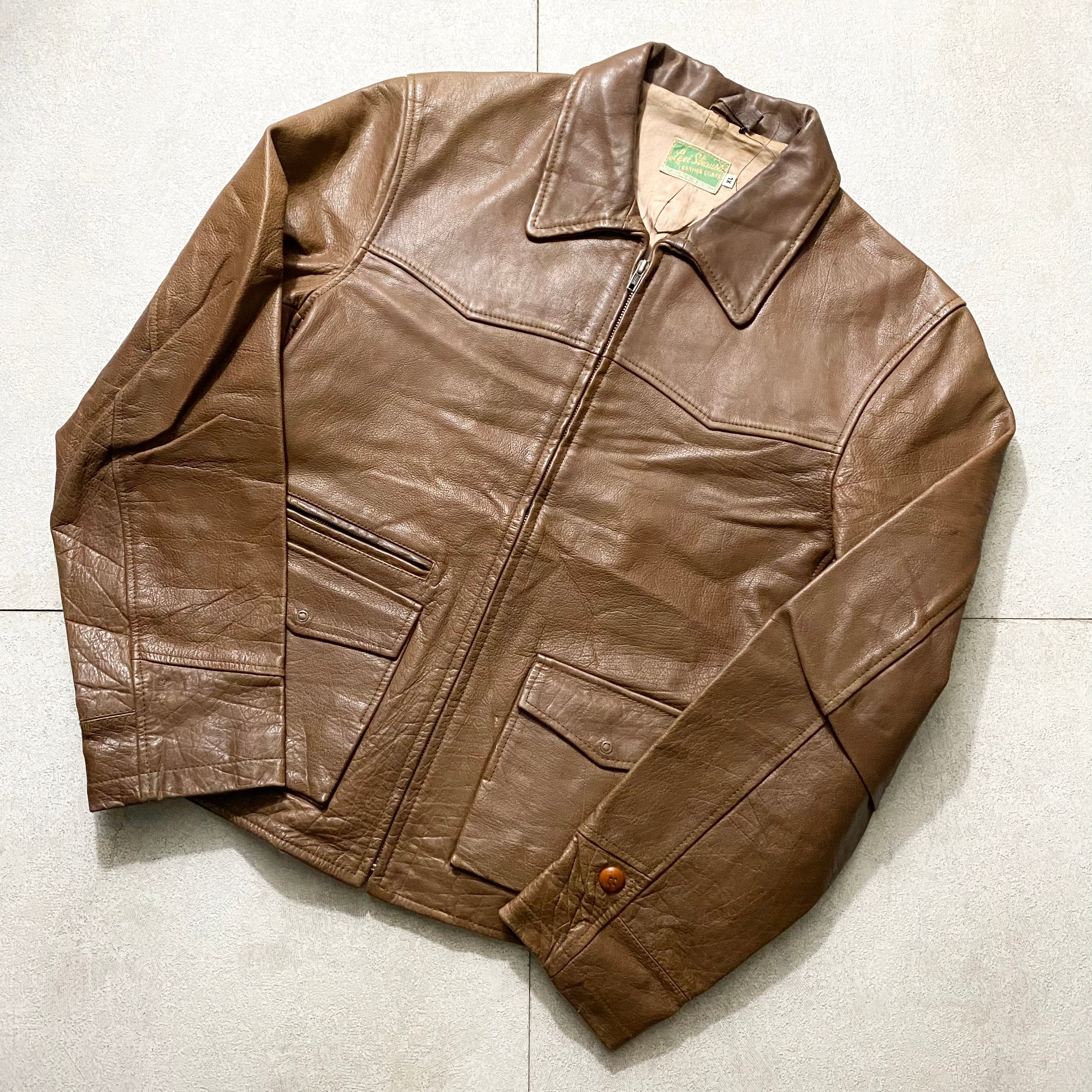 old euro LEVI’S leather jacket | NOIR ONLINE powered by BASE