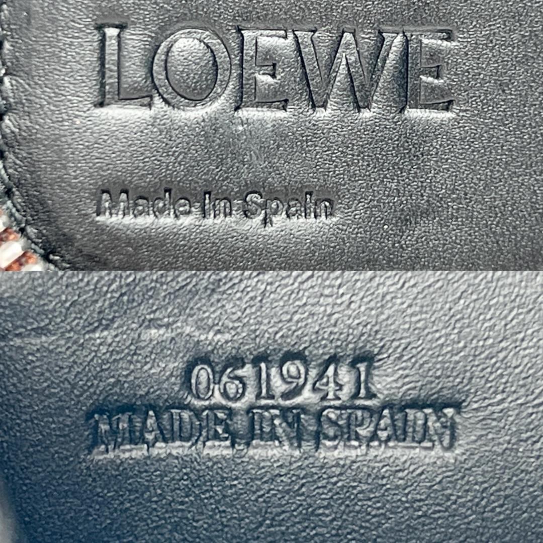 参考定価12万】ロエベ LOEWE メンズ 財布 長財布 パズル オープン