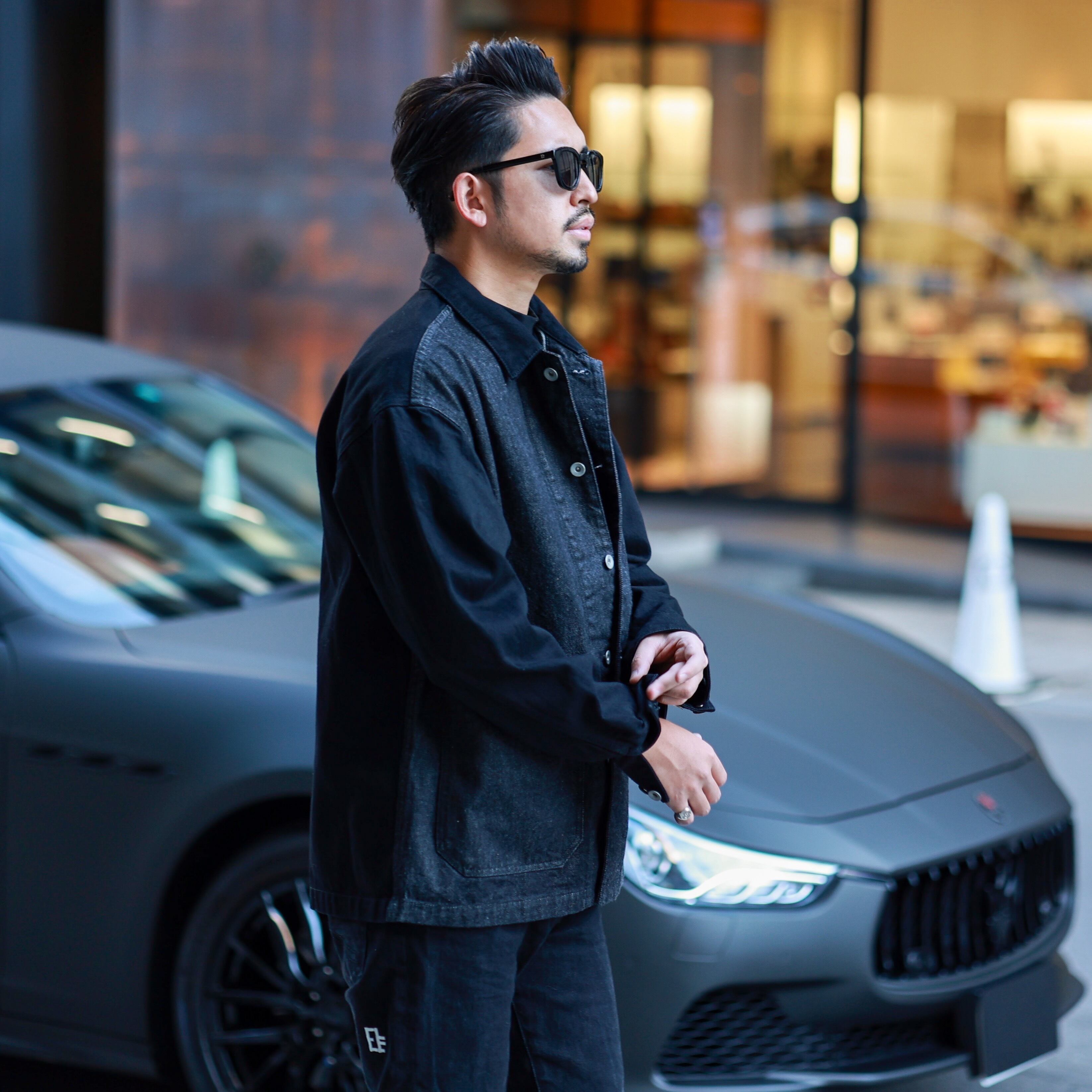 即日発送】究極の岡山デニムジャケット/BLACK | EUROKENVY®︎